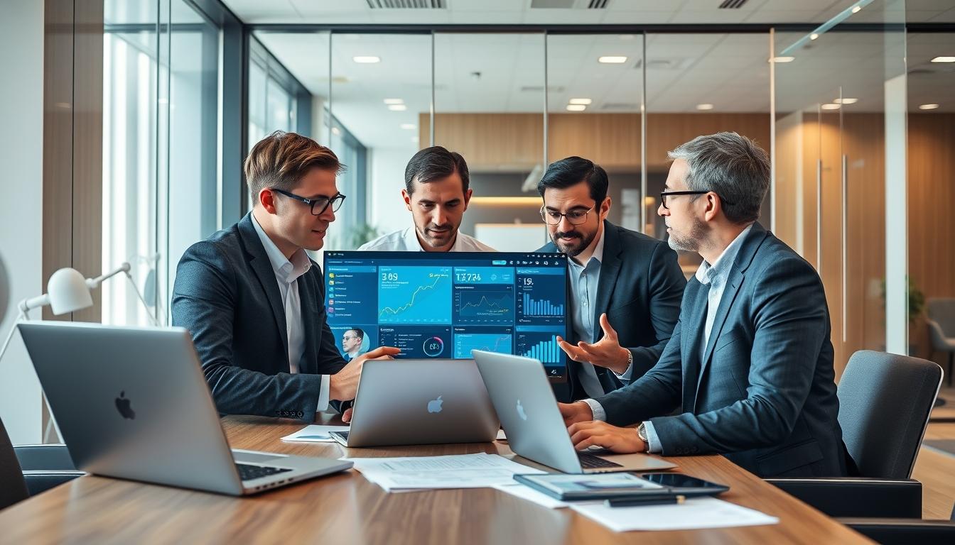 Business software planning session