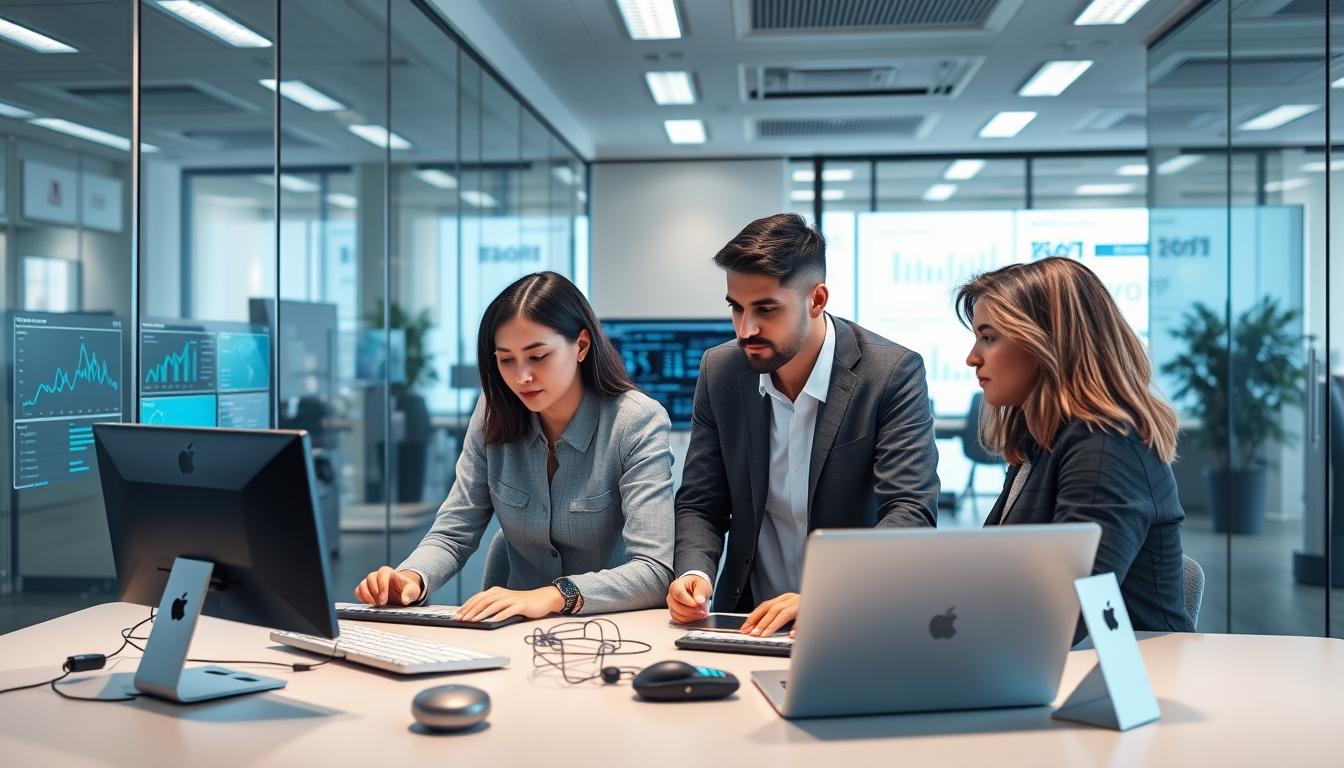 Enterprise software dashboards and business process automation